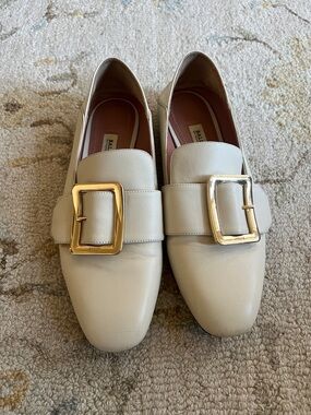 Bally Janelle Buckle Loafers